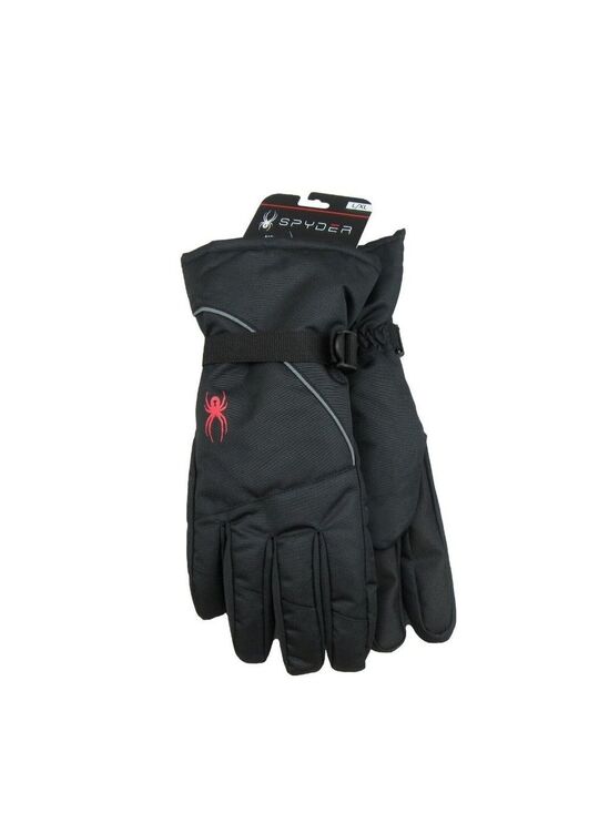 Spyder Other - Spyder Insulated Ski Winter Snow Black Red Gloves Men's Size Large / XL NEW